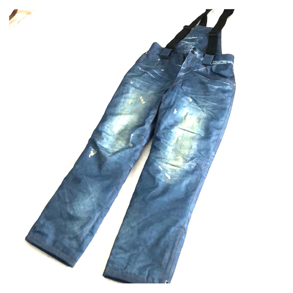 Men’s suspender snow pants